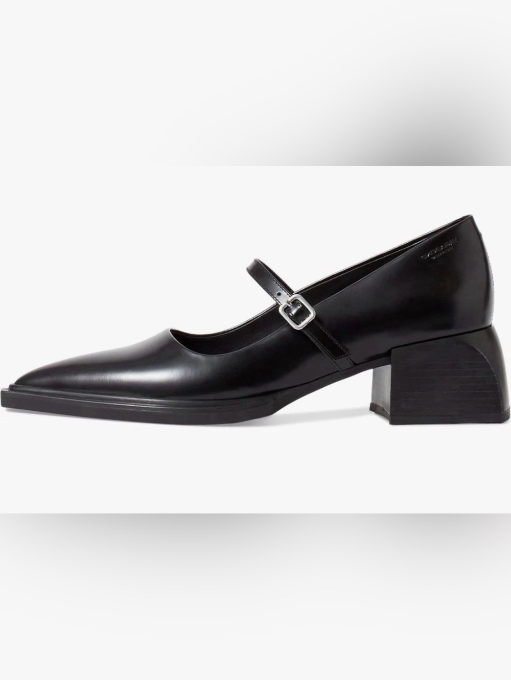 New Vagabond Vivian Mary Jane Shoes Black Leather sz 8 - Picture 2 of 4